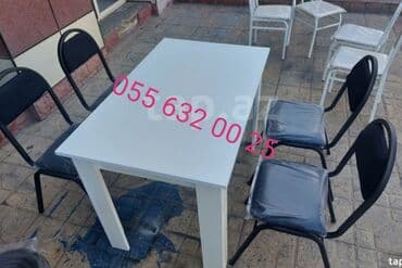 Restoran və Kafe və cayxana üçün stol stul dəstinin sexdən birbaşa