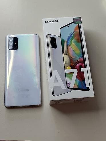 philips xenium 9@9s: Samsung Galaxy A71, 128 GB, rəng - Ağ, İki sim kartlı — 8