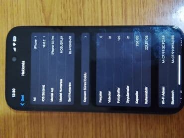 Apple iPhone: IPhone 14 Pro, 256 GB, Qara, Face ID — 4