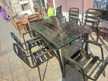 аренда столов и стульев бишкек: Masa ve oturacaqlar 350 AZN Heyet evleri üçü,kafeler üçün idealdır — 3