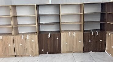 dola: Ofis kitab şkafları – açıq rəfli və alt hissəsi qapılı model Məhsul — 1