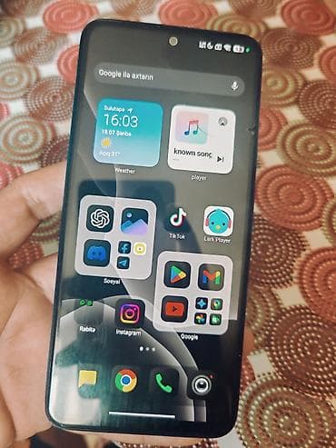 adapdir: Redmi 128 GB, rəng - Mavi, Barmaq izi — 5