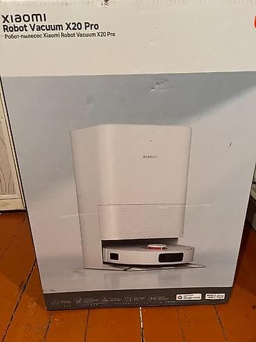 Аристоны: Xiaomi Robot Vacuum X20 Pro – ağıllı robot tozsoran və özünü təmizləmə — 3