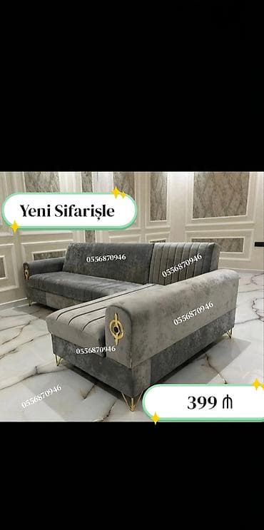 Künc divan, Yeni, Açılan, Bazalı, Parça, Şəhərdaxili pulsuz çatdırılma