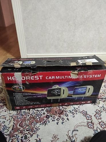 monıtor: Avtomobil üçün başlıq ekranlı multimedia sistemi (Headrest Car — 2