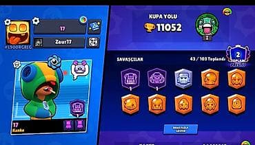 Salam. Tam aktiv və problemsiz Brawl Stars hesabı satılır hesabda çox
