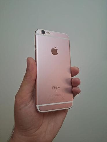 iphone 6s gold: IPhone 6s, 16 GB, Rose Gold, Barmaq izi — 6