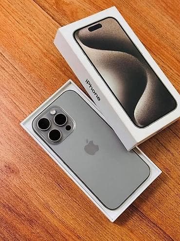 ayfon 13 ucuz: IPhone 15 Pro, 256 GB — 1