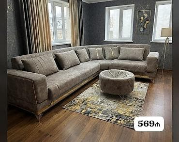 pufik divan: Künc divan, İşlənmiş, Açılan, Bazalı, Ödənişli çatdırılma — 1