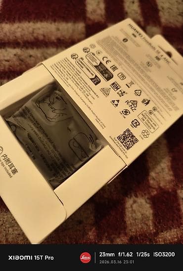 notebook cantası: HUAWEI FreeBuds SE 4 ANC simsiz qulaqlıq Xüsusiyyətlər: - Aktiv — 7