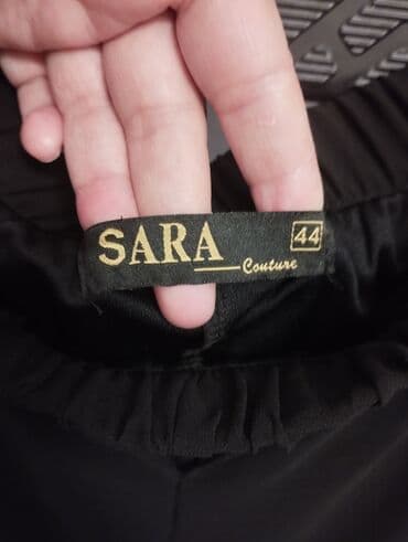 женский костюм новый: Qadın dəsti – SARA Couture, ölçü 44 - Rəng: qara - İki hissəli: şifon — 7