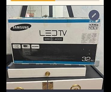 tv box mi: Yeni Televizor Samsung LED ekran 32" FHD (1920x1080), Ödənişli çatdırılma — 4