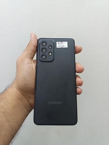 Elektronika: Samsung Galaxy A33, 128 GB, rəng - Qara, Barmaq izi — 1