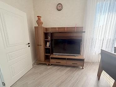 TV altlığı: Mebel TV stendi və saxlama dəsti - Material: ağac teksturalı — 1