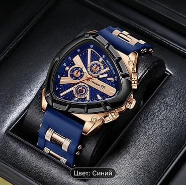 smart saat dest: Qol saatı, rəng - Mavi — 1