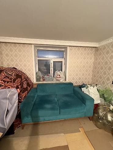 stol stul islenmis: Mini-divan, Açılmayan, Bazasız, Vеlur parça, Çatdırılma yoxdur — 2