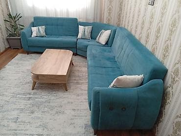 kusetka satisi: Künc divan, İşlənmiş, Açılan, Bazalı, Dəri, Çatdırılma yoxdur — 2