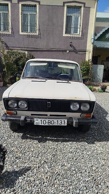 avtomobil satışı: VAZ 2106, ağ rəng, ön hissədən görünüşlü klassik sedan — 2