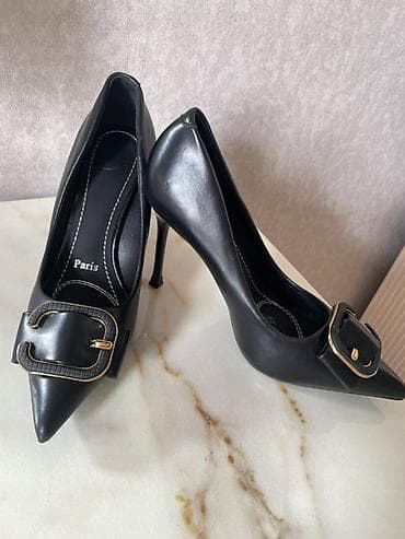 tufliler: Rəng - Qara Tuflilər, Ölçü: 37, Qız üçün — 5