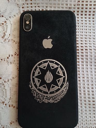 IPhone Xs Max, 256 GB, Ağ, Qırıq, Simsiz şarj, Face ID