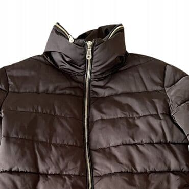 куртки одеяло фото: Massimo dutti şişmə qış gödəkçəsi - Rəng: tünd qəhvəyi - Ölçü: M — 2