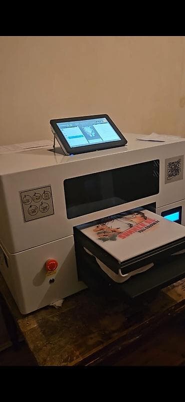 DTF/UV çap üçün universal printer her seyi tezedirr islekdir istifade