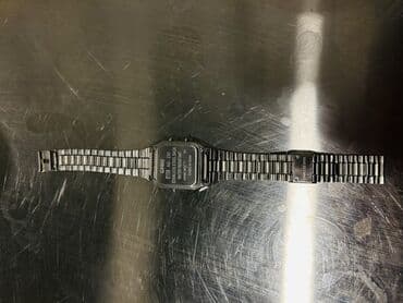 Женская обувь: Наручные часы, Casio, цвет - Серебристый — 3