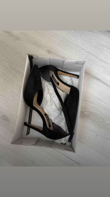 женские толстовки на молниями: Туфли, Размер: 38, цвет - Черный, Новый — 3