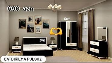 Yataq otağı dəsti yeni