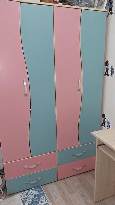 Офисная мебель: Для девочки и мальчика, 2 односпальные кровати — 5