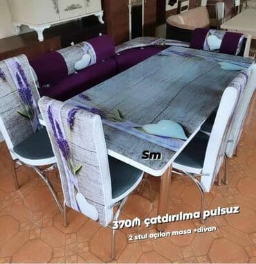 mətbəx ucun divan: Dördbucaq masa, Mətbəx üçün, Zəmanətli — 1