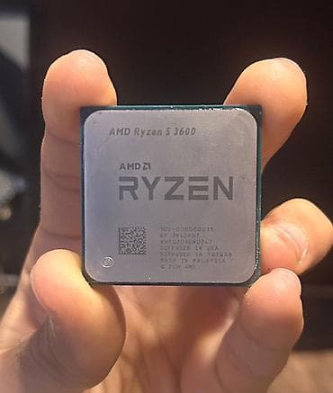 intel core i5 socket 775: Prosessor AMD Ryzen 5 3600, 3-4 GHz, 6 nüvə, İşlənmiş — 1