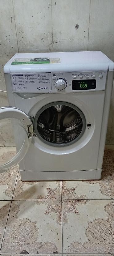 indezit: Paltaryuyan maşın Indesit, 5 kq, İşlənmiş, Avtomat, Qurutma var, Ödənişli çatdırılma — 2