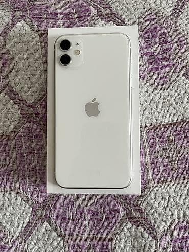 ayfon satilir: IPhone 11, 64 GB, Ağ, Face ID — 2