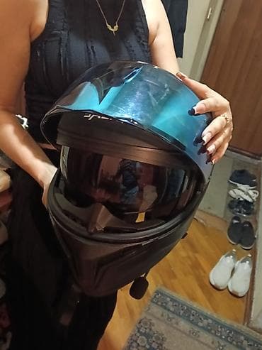 electro moto: SASIQUE tam üzlü motosiklet dəbilqəsi 100 AZN almişam 2 ay işlenib — 2