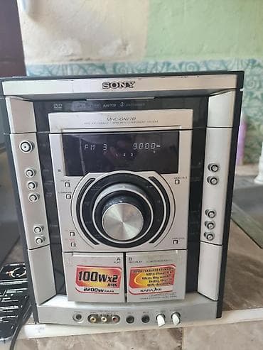 mp3 pleyer: Musiqi mərkəzləri satılır: 1. **Panasonic SA-VK460** - DVD Video — 4