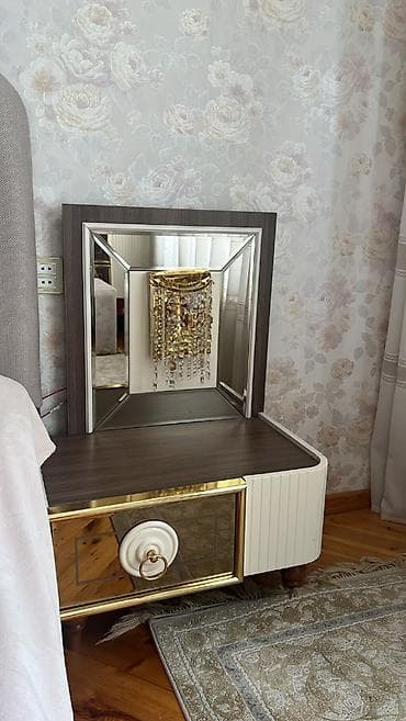 İkinəfərlik çarpayı, 2 tumba, Dolab, Komod, Türkiyə, İşlənmiş — 7