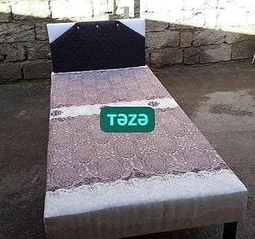 Təzə çarpayılar . 1 nəfərlik çarpayılar 60 manat . 2 nəfərlik taxt 110 — 4