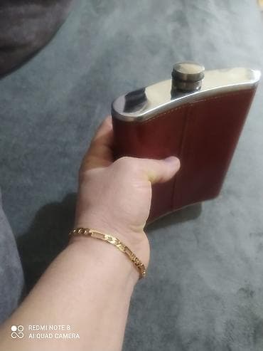 dadlica kolbasa: Sovet temalı cib kolbası (flask) - Material: paslanmayan polad gövdə — 2