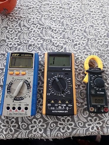 Multimetr 9205 saz vəziyyətdə üçü biryerdə satılır. ünvan Şüvəlan — 1