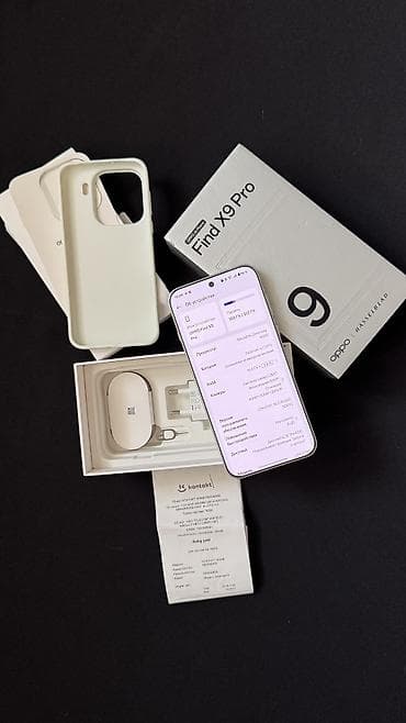 honur telfon: Oppo Find X9 Pro, 512 GB, rəng - Ağ, Face ID, Simsiz şarj, Zəmanət — 2