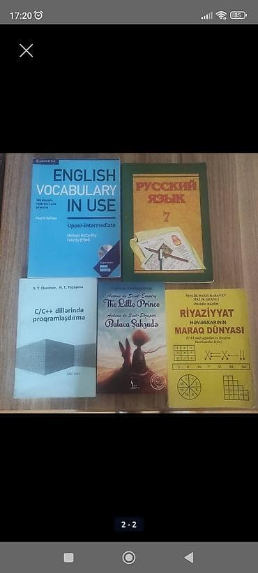 Müxtəlif fənn və ixtisas kitabları(çox ucuz) Dəstdə görünən əsas — 2