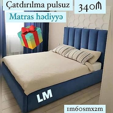 tek taxt: Yeni, İkinəfərlik çarpayı, Matras ilə — 2