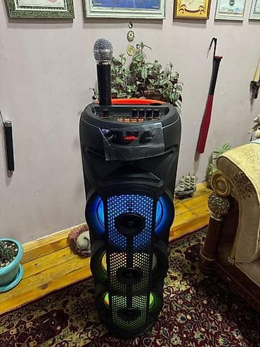 Микрофоны: Parti tipli böyük portativ akustik sistem Tezedır hedıyye olunub deye — 2