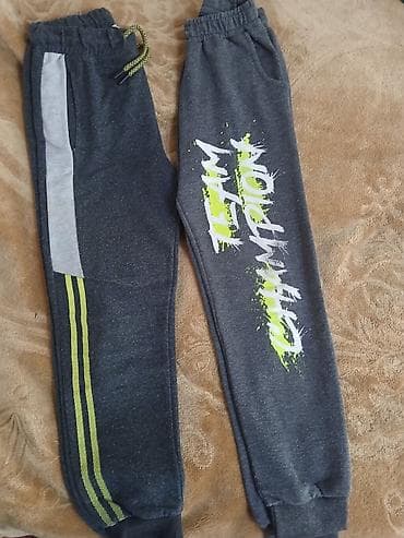 sport şalvar: 2i birlikde 15m tek biri 18m alinib 7-9yas — 2