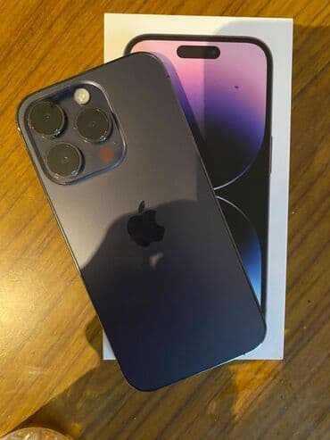 telefon xetti olmadan internet: IPhone 14 Pro, 256 GB, Deep Purple — 5