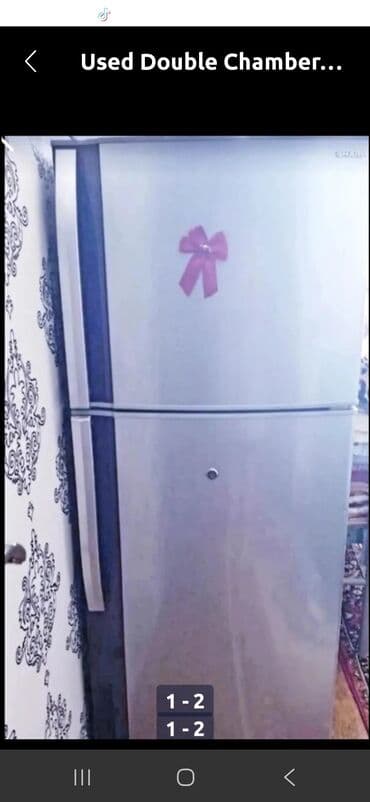 praktika ucun yerler: Б/у 2 двери Sharp Холодильник Продажа, цвет - Белый — 1