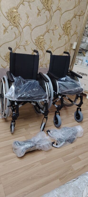 əlillər üçün araba: Məhsul: Manuel əlil arabaları (2 ədəd) Xüsusiyyətlər: - Yüngül və — 1