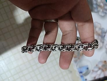 Qol saatları və aksesuarlar: Bilərzik, Gümüş — 2