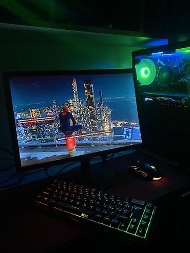 Gaming stolüstü kompüter dəsti al otur oyna gta 5 yuksek 60-70 fps